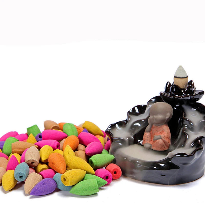 50pcs/bag Waterfall Incense Cones