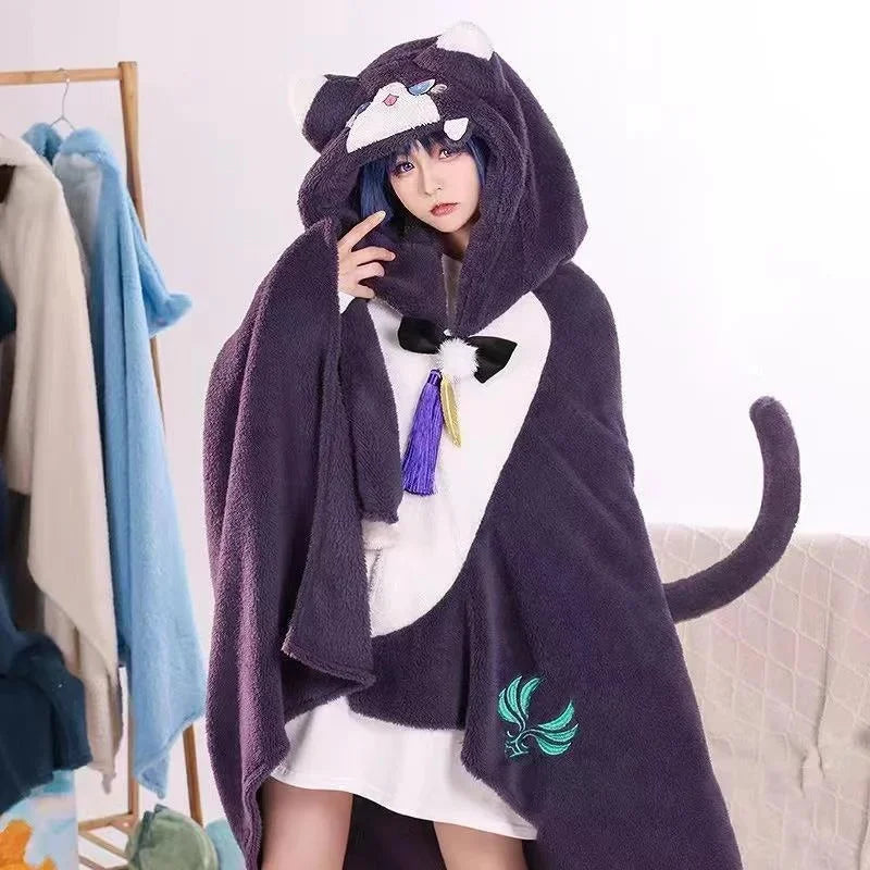Genshin impact Blanket Hoodie