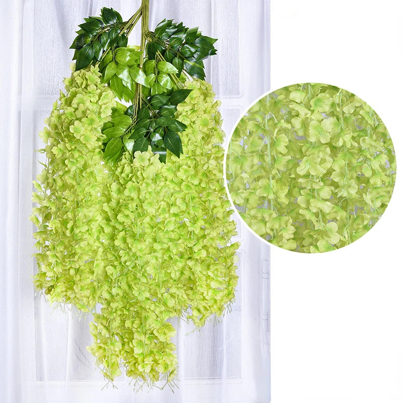 12pcs Artificial Wisteria Flowers