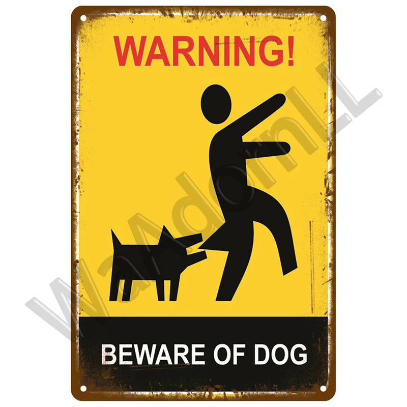 Metal Warning/Caution Signs