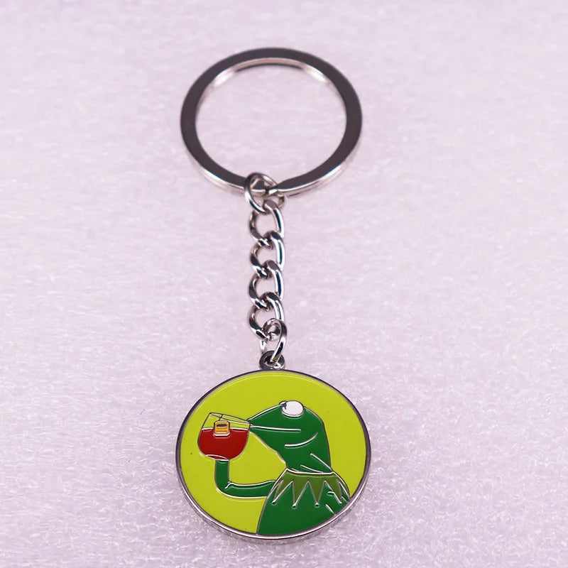 Funny Frog Pin/Keychain