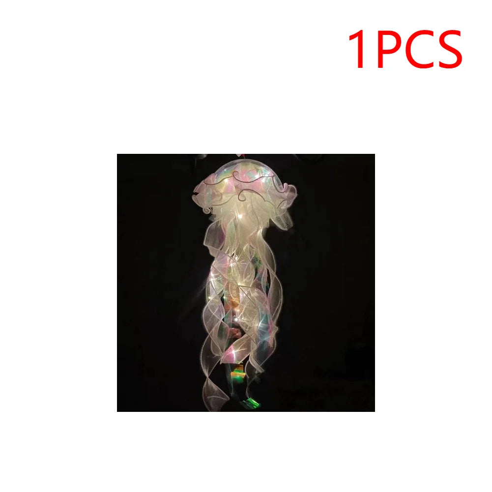 Hanging Jellyfish Bedroom Lamp