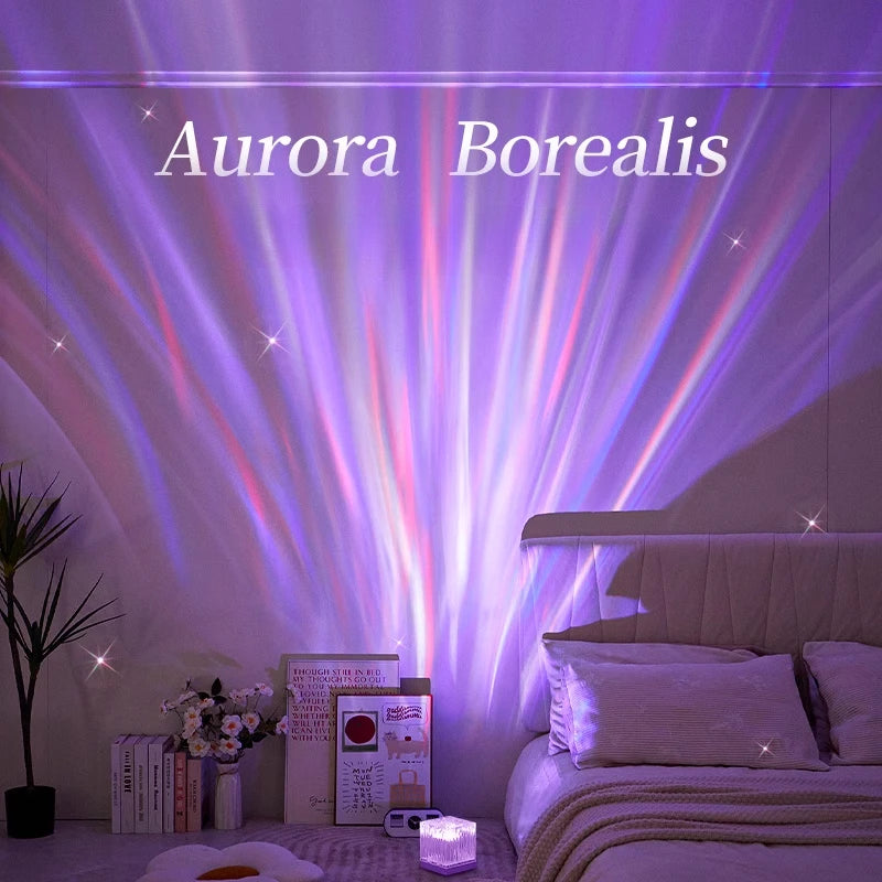 Northern Lights USB Rechargeable Water Ripple Projector