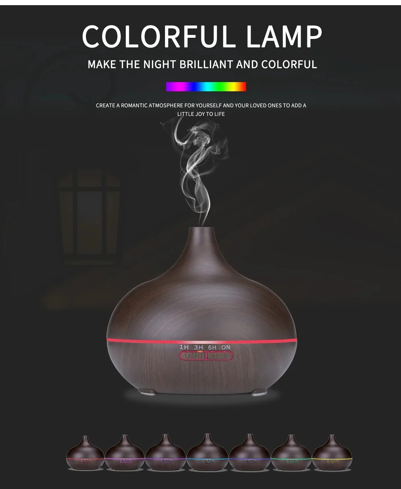 Essential Oil Diffuser 500ml