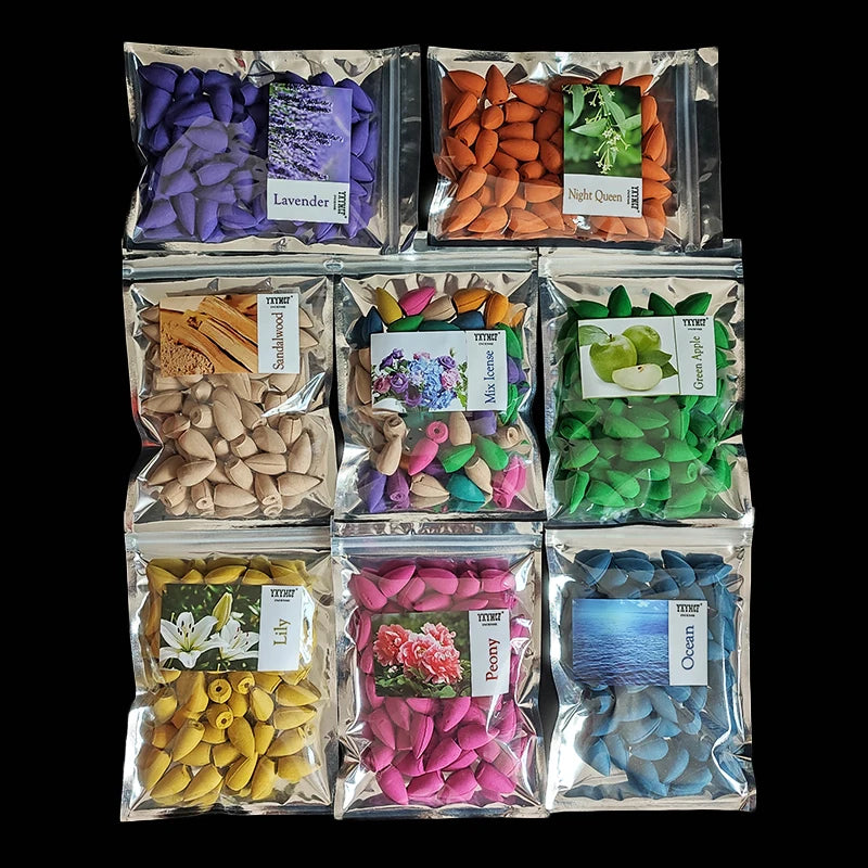 50pcs/bag Waterfall Incense Cones