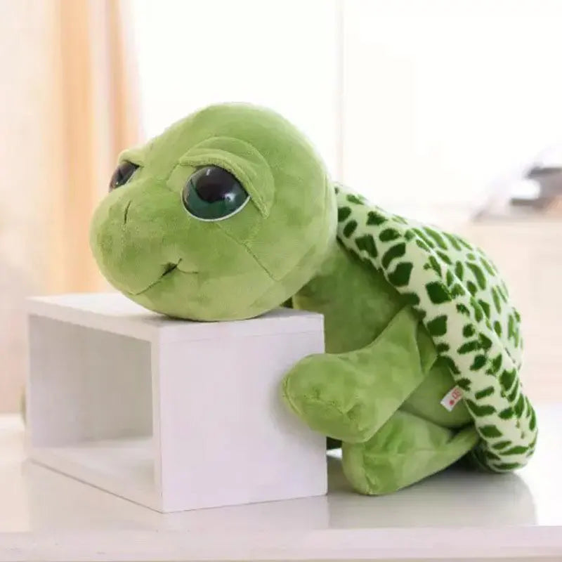 Big Eyes Green Turtle Plushie