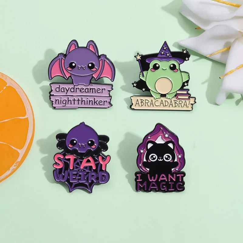 Witchy Enamel Pins