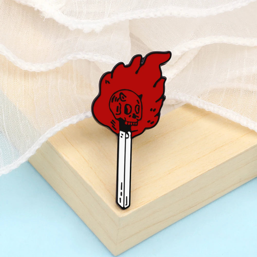 Punk Enamel Pins