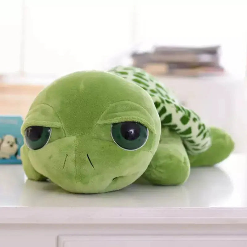 Big Eyes Green Turtle Plushie