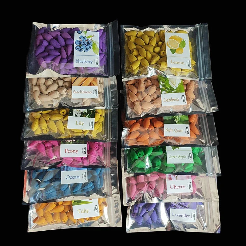 50pcs/bag Waterfall Incense Cones