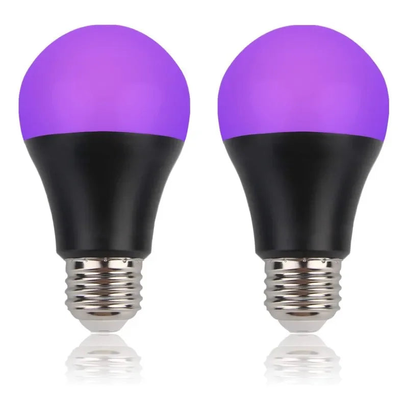9W Led Black Light Bulb