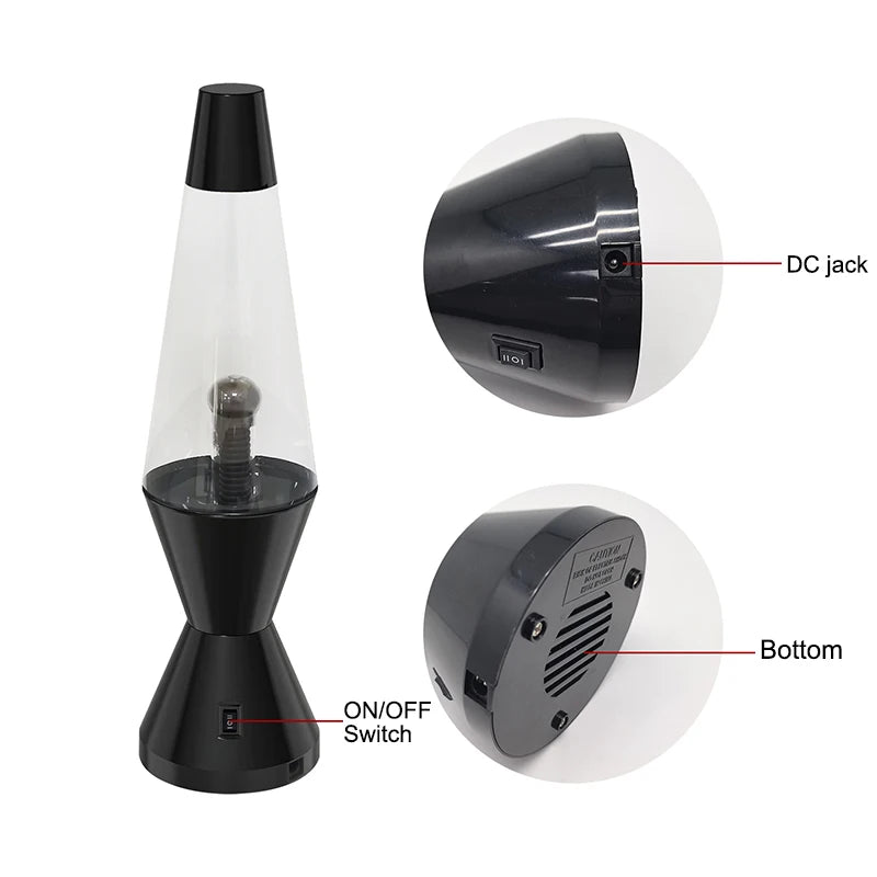 Sound Touch Sensitive LED Plasma Lava Lamp