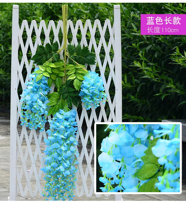 12pcs Artificial Wisteria Flowers