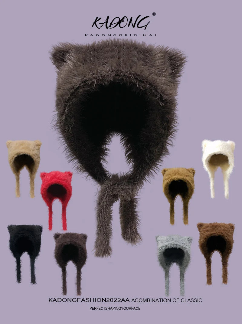 Bear Ear Winter Hats