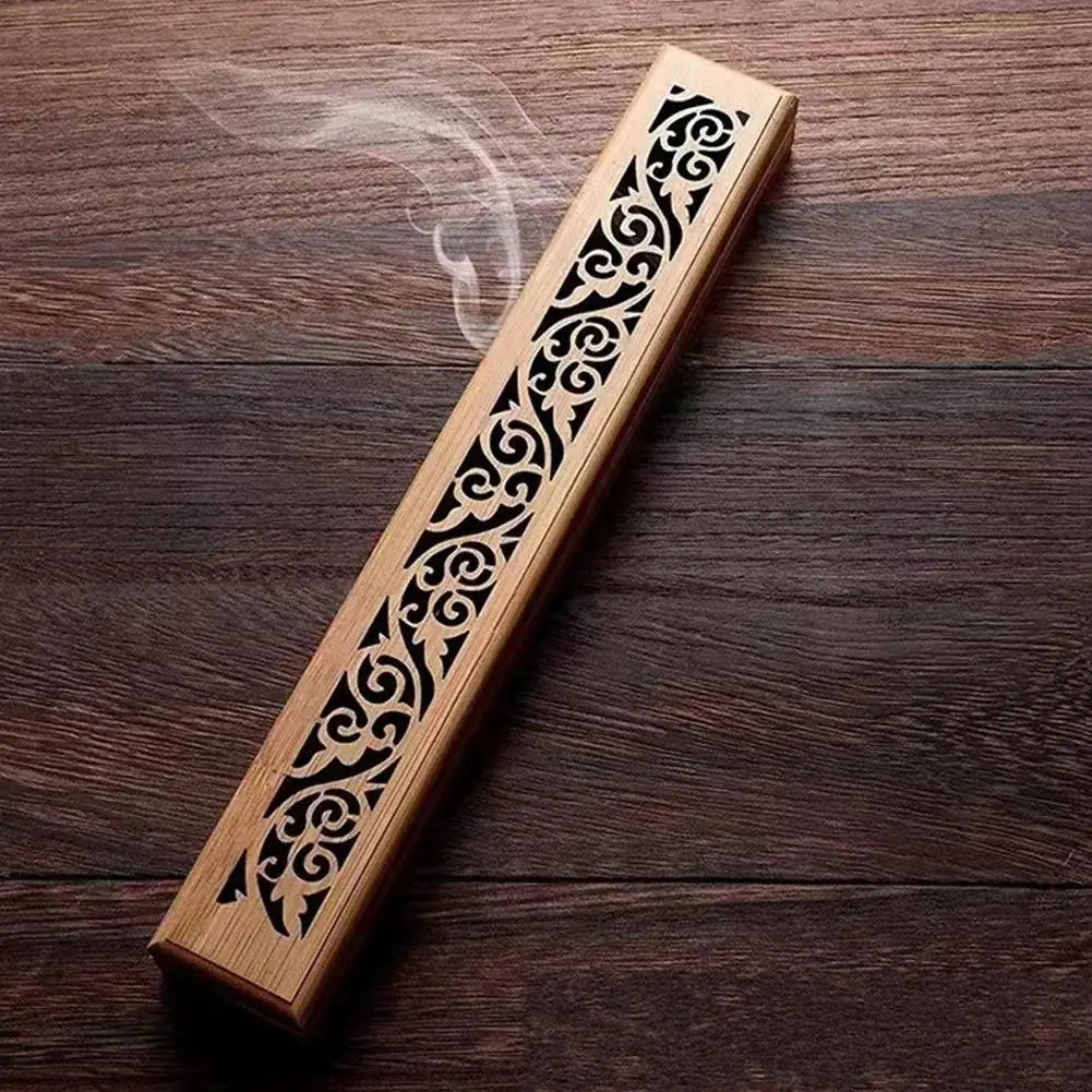 Natural Bamboo Board Incense Holder