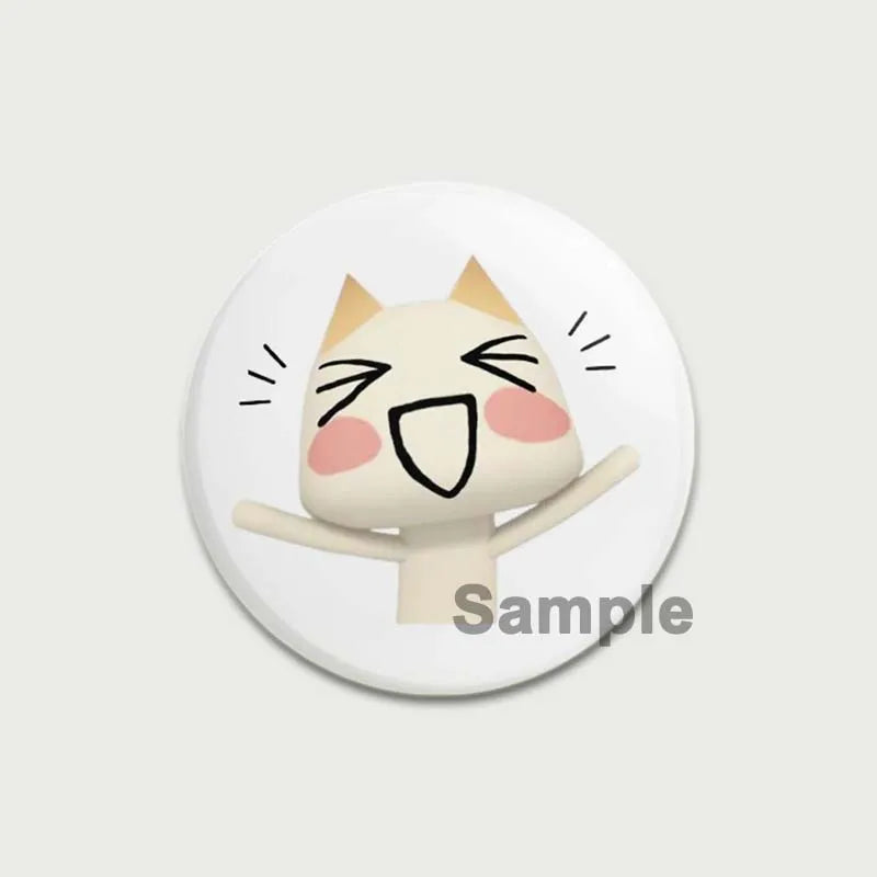 58/44/32MM Animal Crossing Cat Pins
