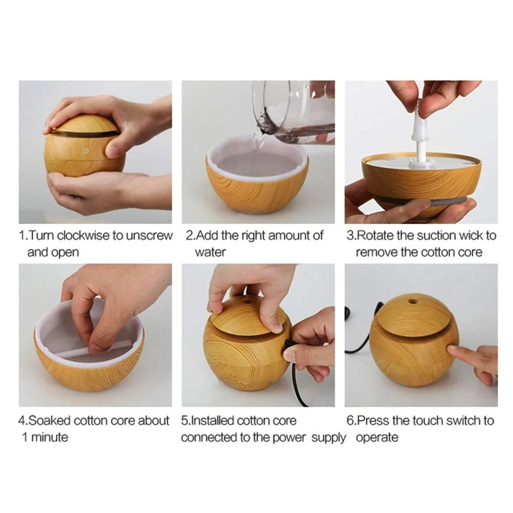 Wooden Aroma Diffuser
