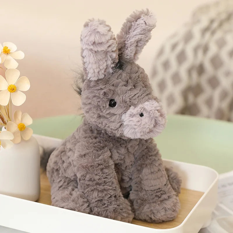 Grey Donkey Plushie
