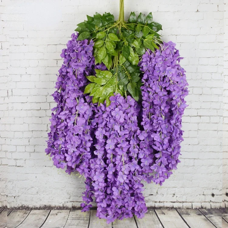 12pcs Artificial Wisteria Flowers