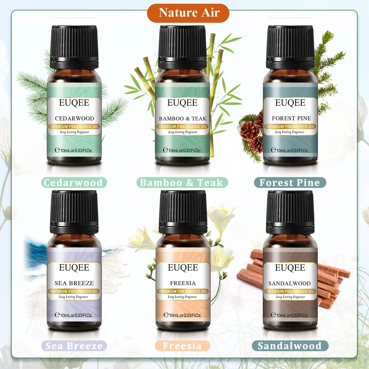 6pcs/set Fragrance Oil