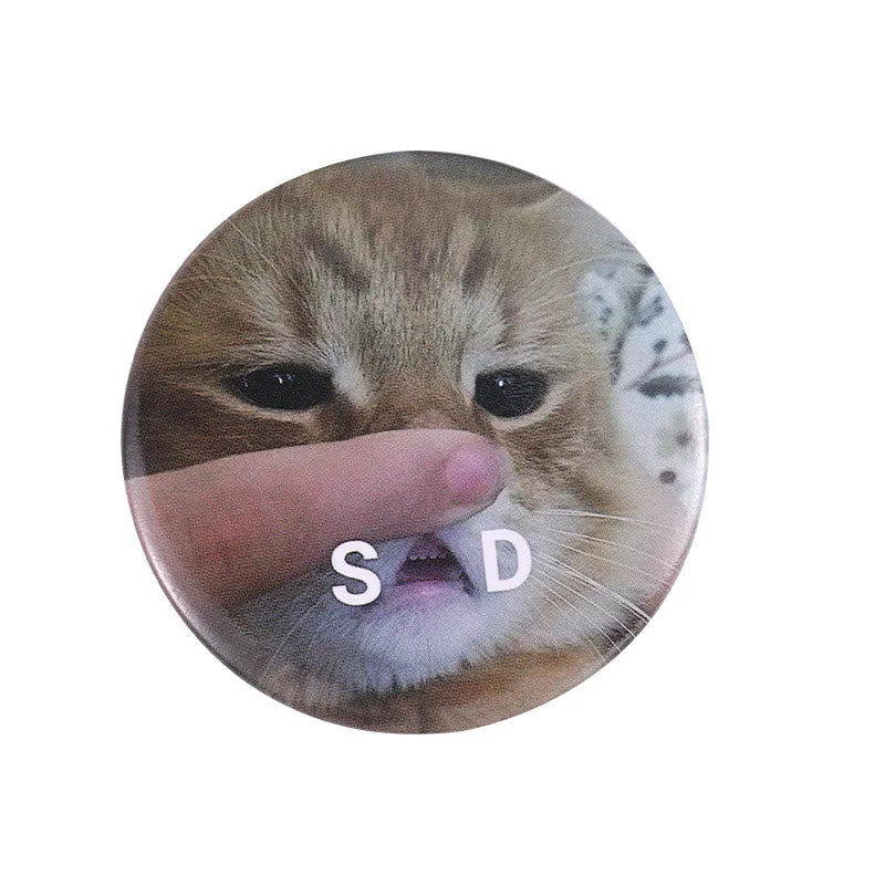Meme Culture Tinplate Pins