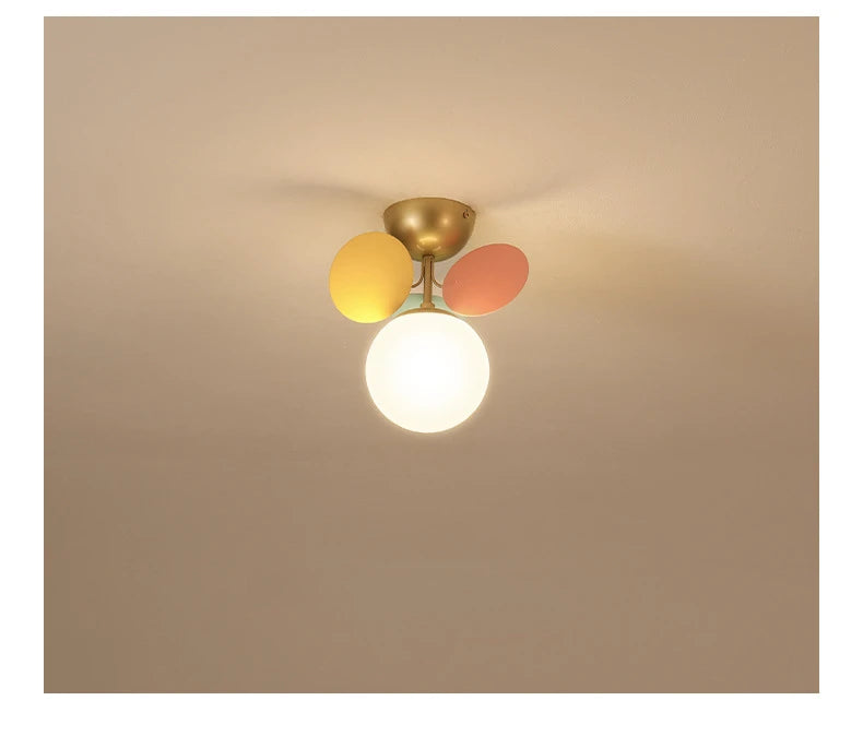 Modern Glass Ball Chandelier