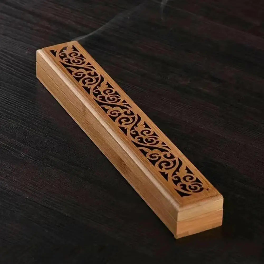 Natural Bamboo Board Incense Holder