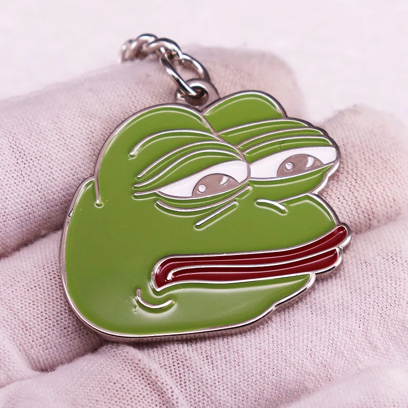 Funny Frog Pin/Keychain