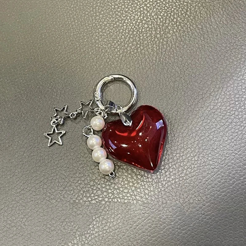 8 Ball/Cherry/Star Keychain