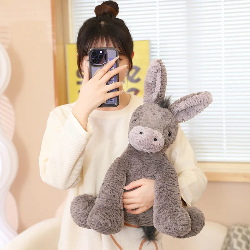 Grey Donkey Plushie