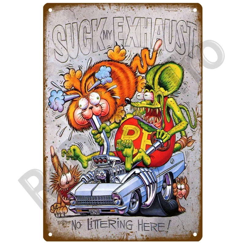 Vintage Game Metal Signs