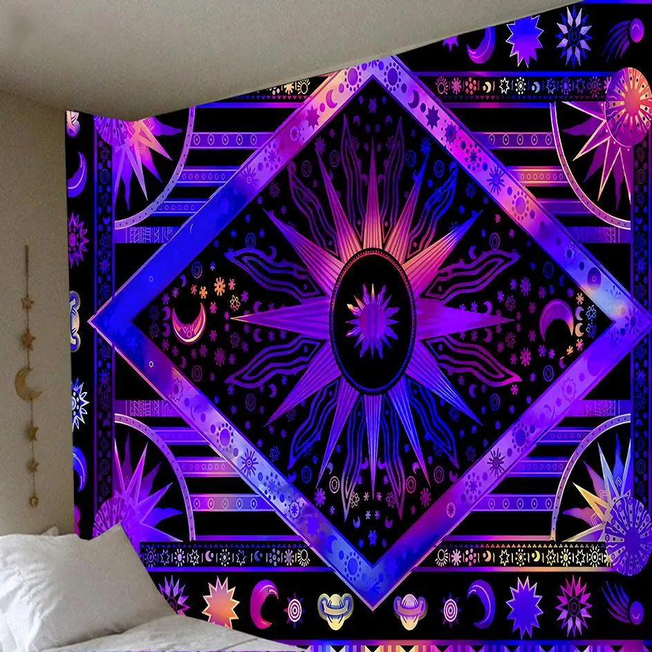 Psychedelic Bohemian Mandala Tapestries