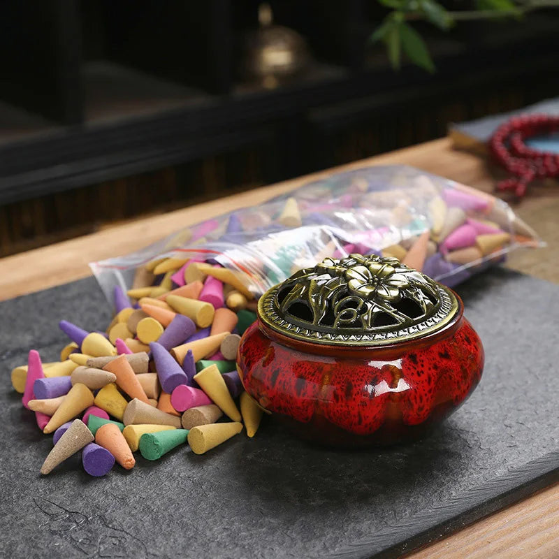 60pcs Mixed Incense Cones
