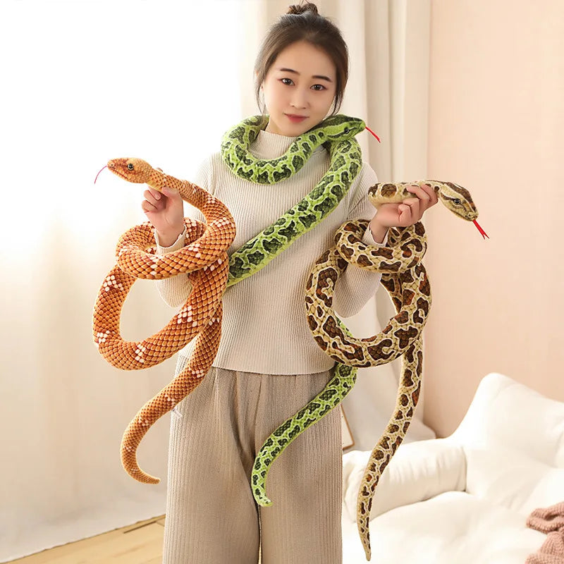 Realistic Snake Plushie