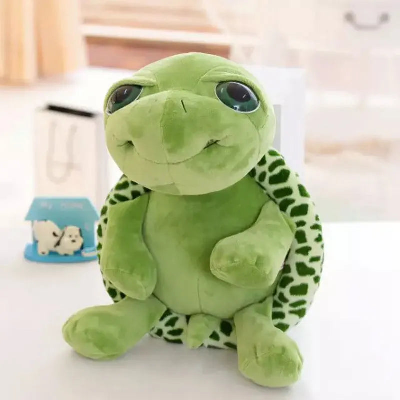Big Eyes Green Turtle Plushie