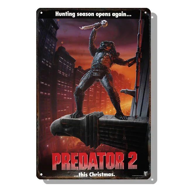 Popular Movie Metal Signs