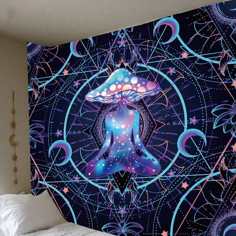 Psychedelic Bohemian Mandala Tapestries