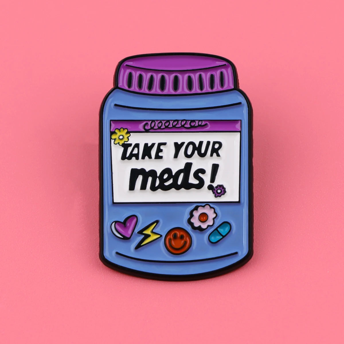 Funny Phrase Enamel Pins
