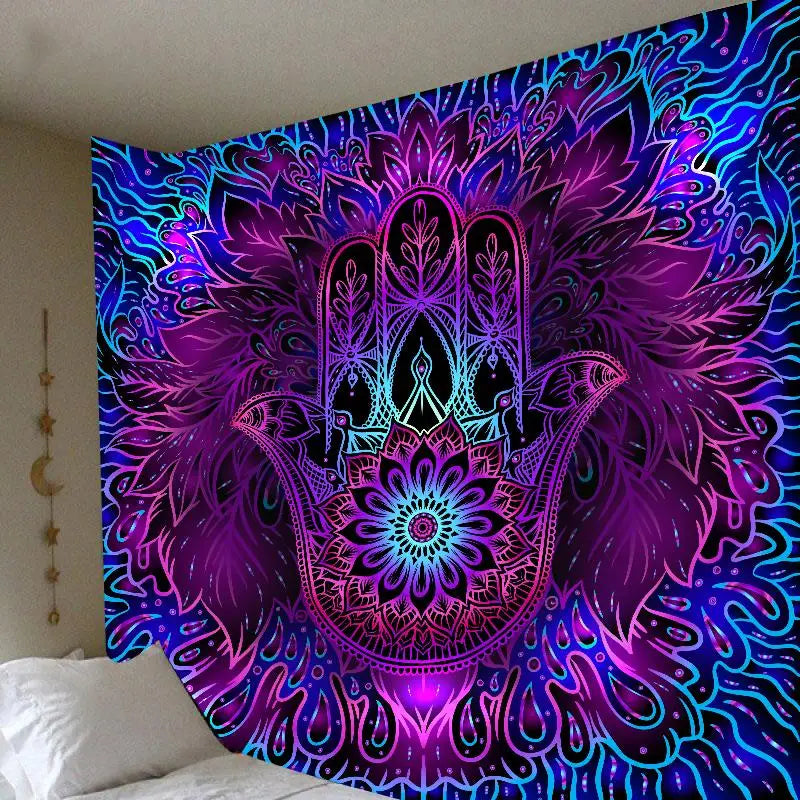Psychedelic Bohemian Mandala Tapestries