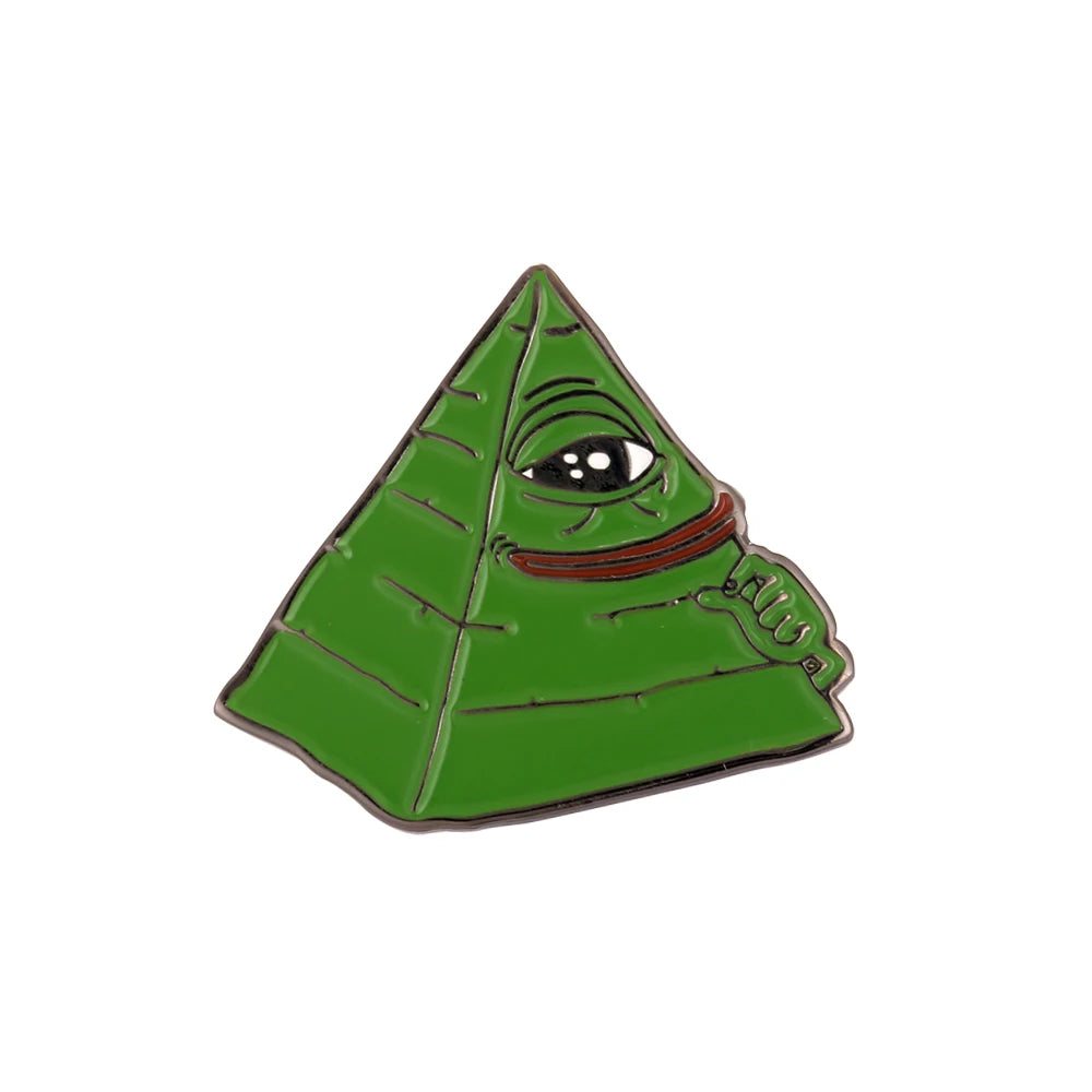 Funny Frog Pin/Keychain