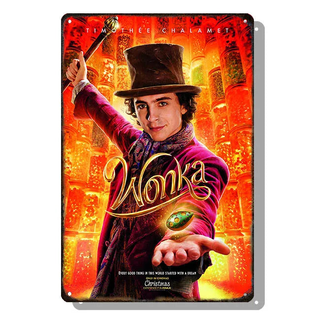 Popular Movie Metal Signs