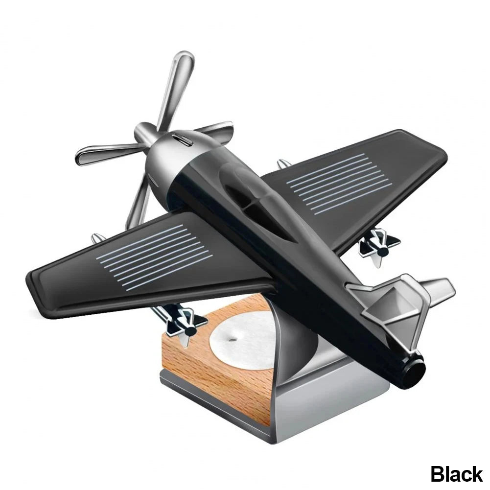 Essential Oil Diffuser Solar Airplane
