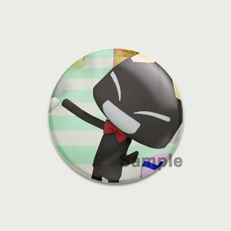 58/44/32MM Animal Crossing Cat Pins