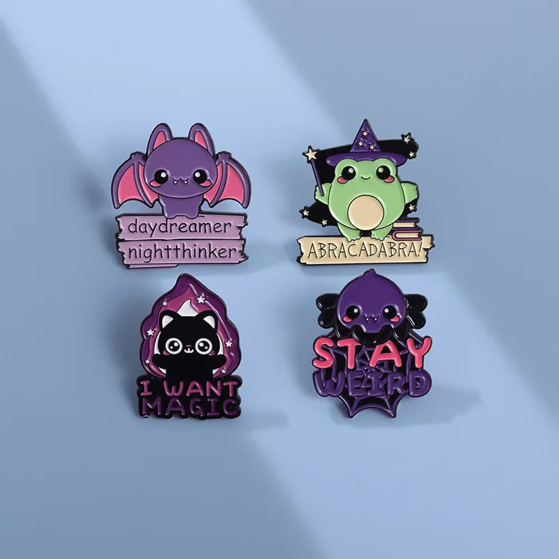 Witchy Enamel Pins