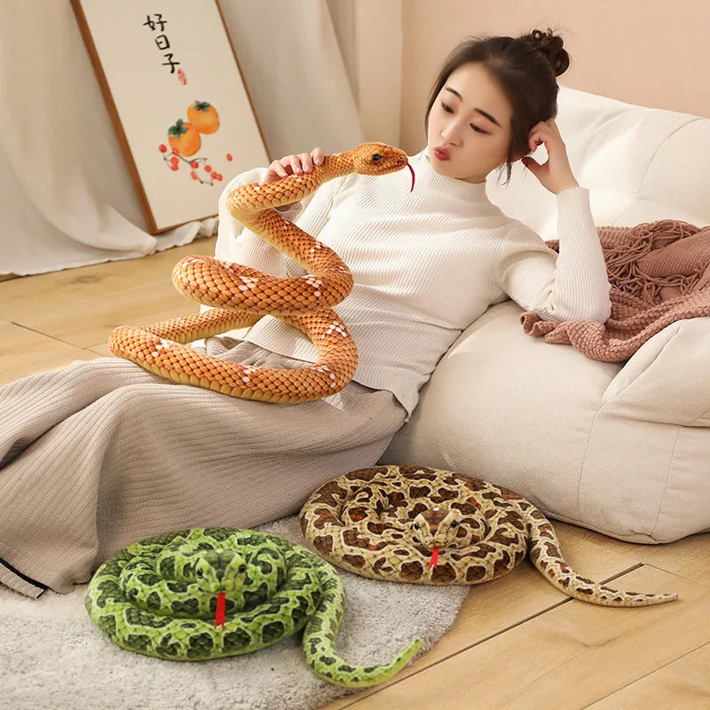 Realistic Snake Plushie