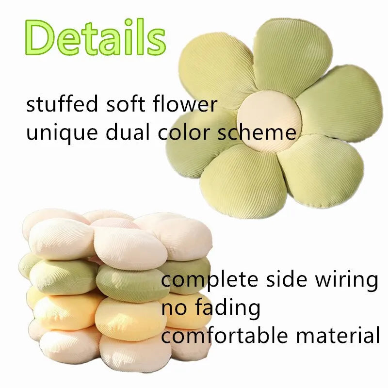 Flower Plush Pillows
