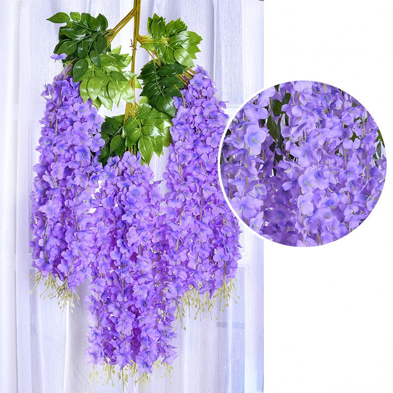 12pcs Artificial Wisteria Flowers