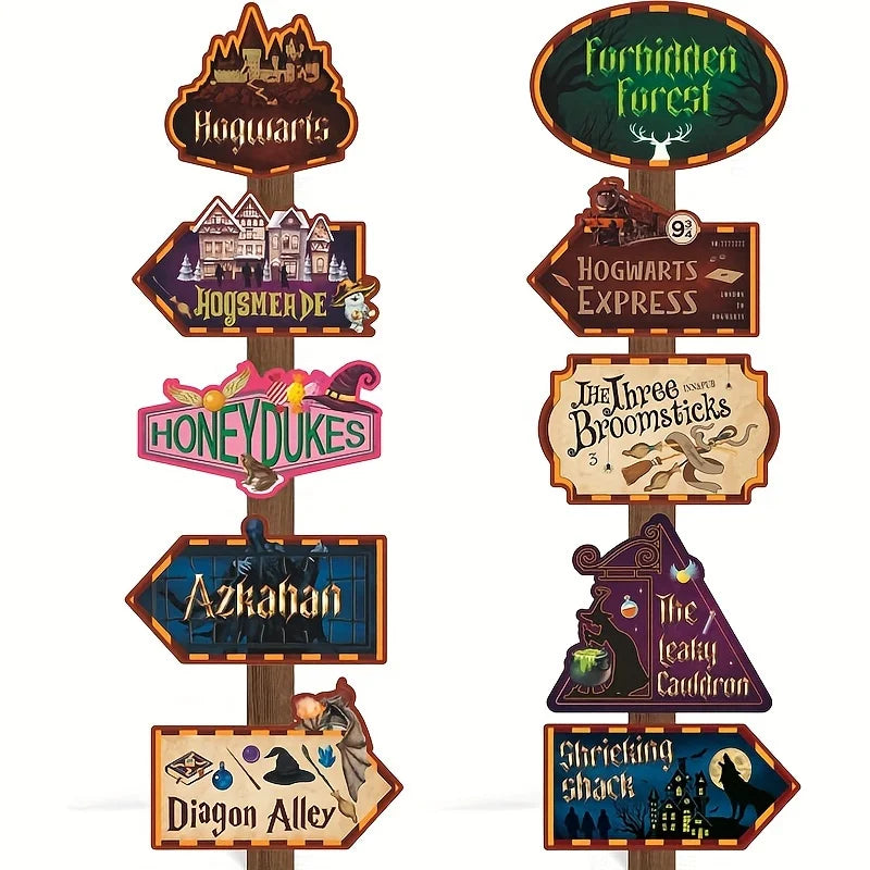 Wizard Directional Signs