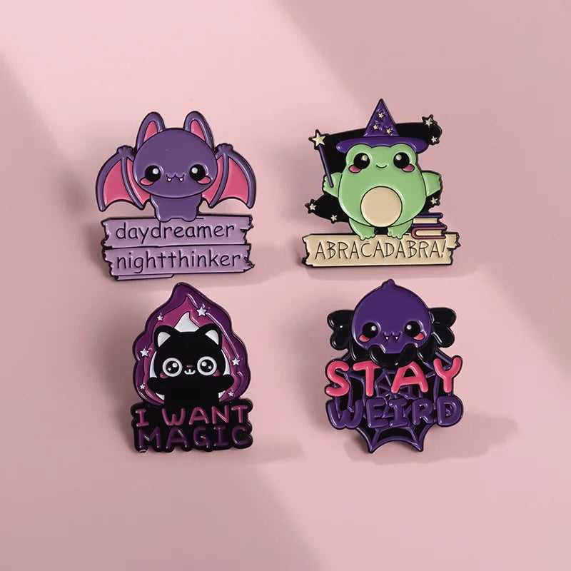 Witchy Enamel Pins