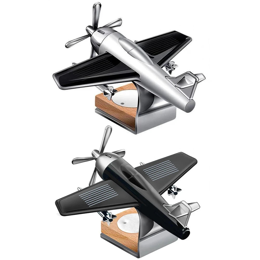 Essential Oil Diffuser Solar Airplane